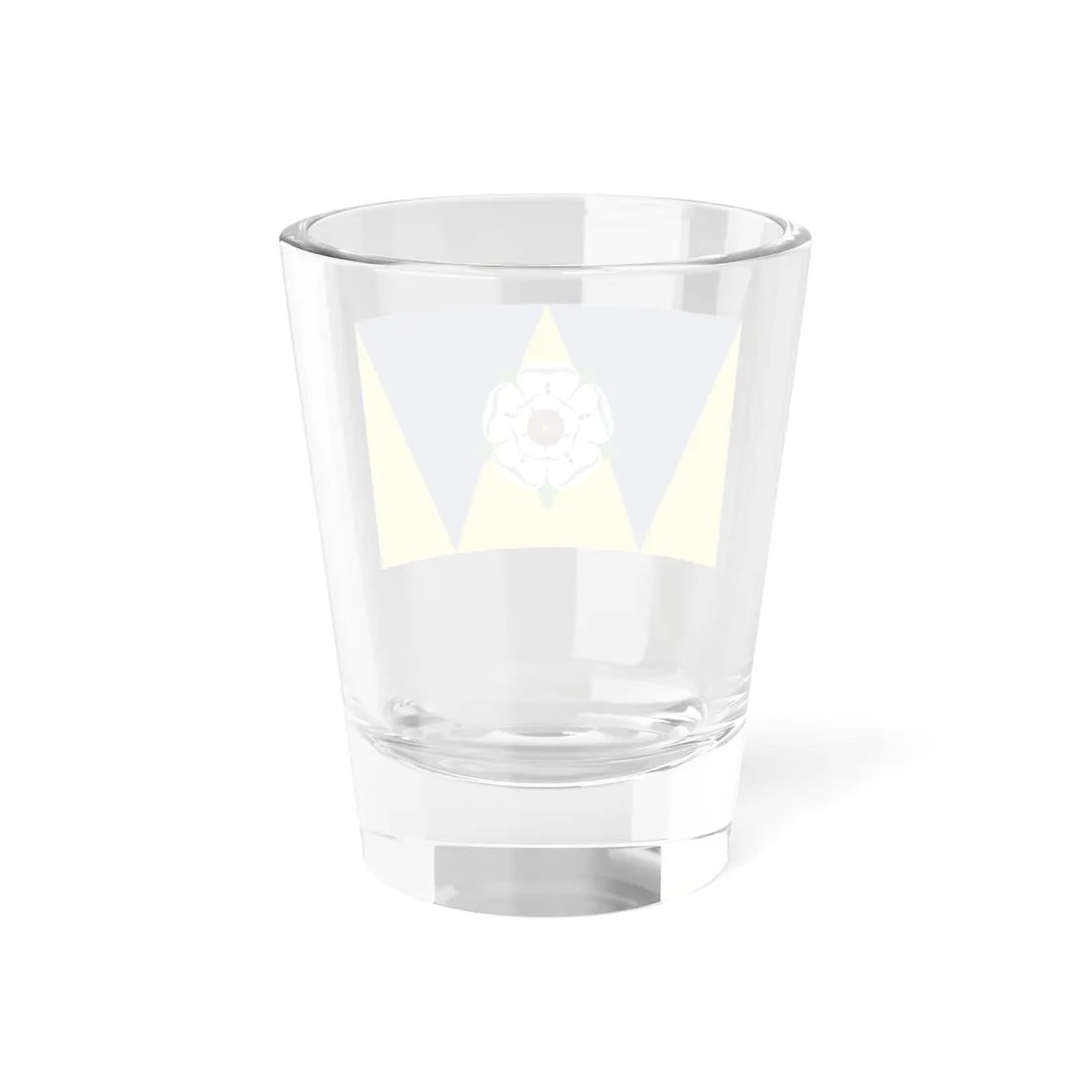 Unofficial Flag of West Yorkshire (England) Shot Glass 1.5oz - Go Mug Yourself