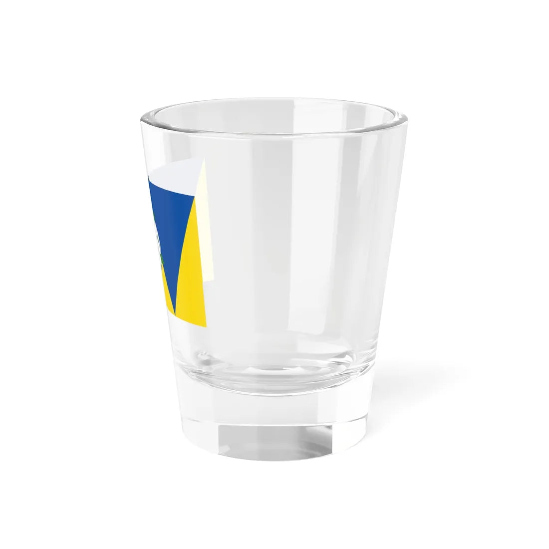 Unofficial Flag of West Yorkshire (England) Shot Glass 1.5oz - Go Mug Yourself
