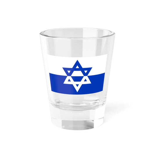 Unofficial Jewish Palestine Flag 1933 (Palestine) Shot Glass 1.5oz 1.5oz - Go Mug Yourself