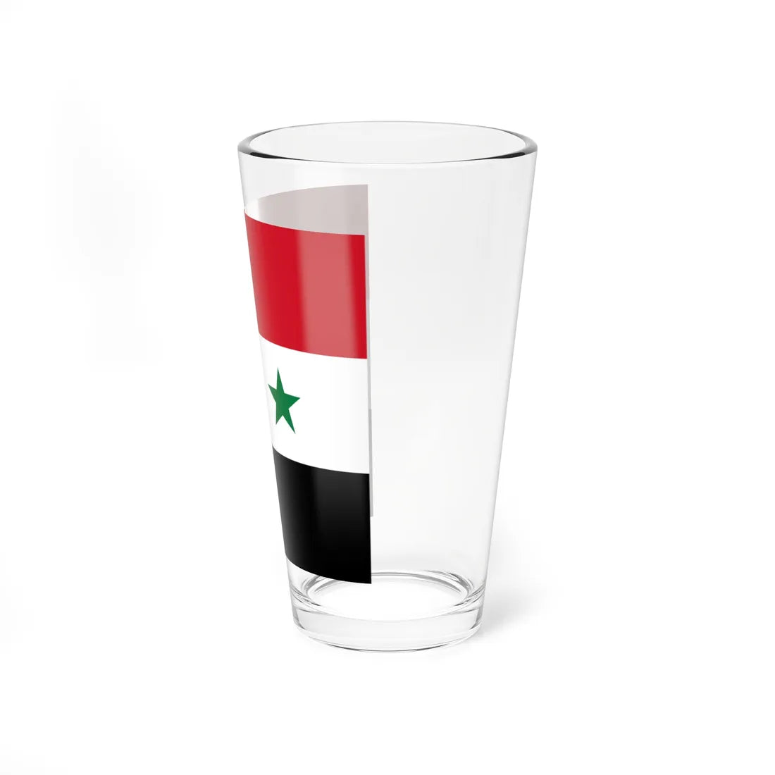 Unofficial standard of the President of Syria 1980-2024 (Syria) Pint Glass 16oz - Go Mug Yourself