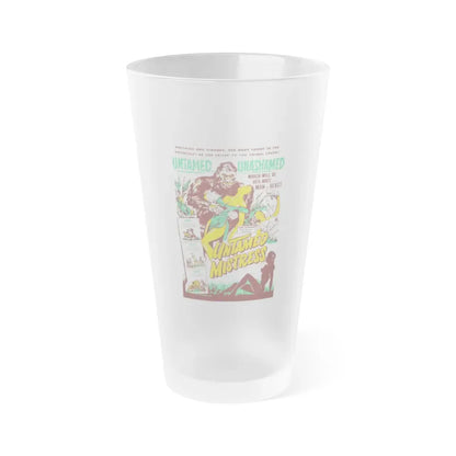 UNTAMED MISTRESS (2) 1956 Movie Poster - Frosted Pint Glass 16oz Default Title - Go Mug Yourself