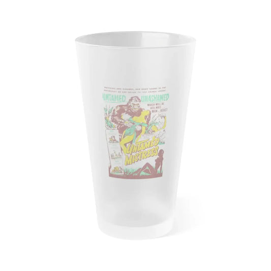 UNTAMED MISTRESS (2) 1956 Movie Poster - Frosted Pint Glass 16oz Default Title - Go Mug Yourself