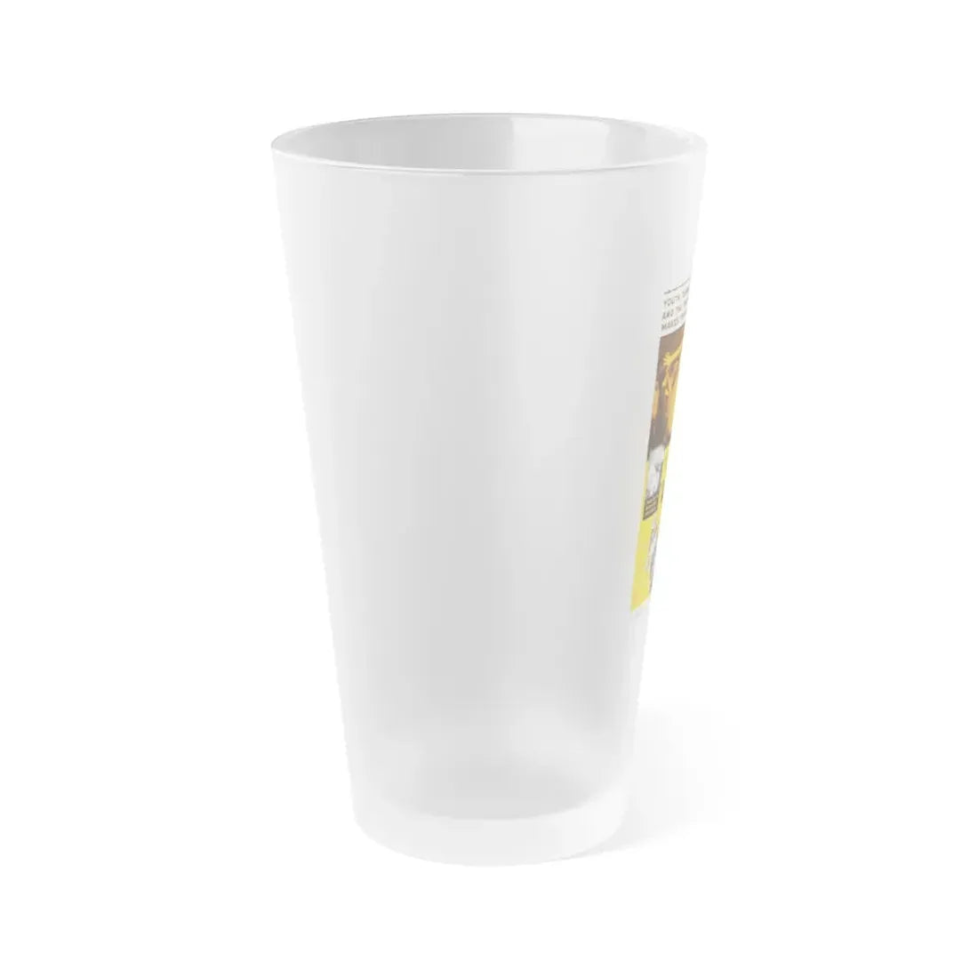 UNTAMED YOUTH 1957 Movie Poster - Frosted Pint Glass 16oz - Go Mug Yourself