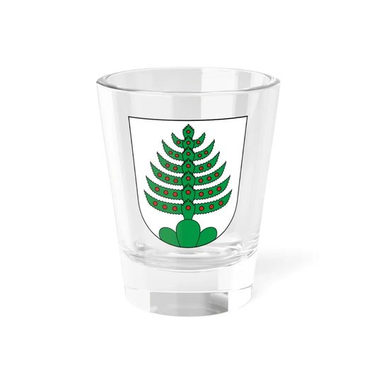 Unteriberg-blazon (Switzerland) (Coat of Arms) Shot Glass 1.5oz 1.5oz - Go Mug Yourself