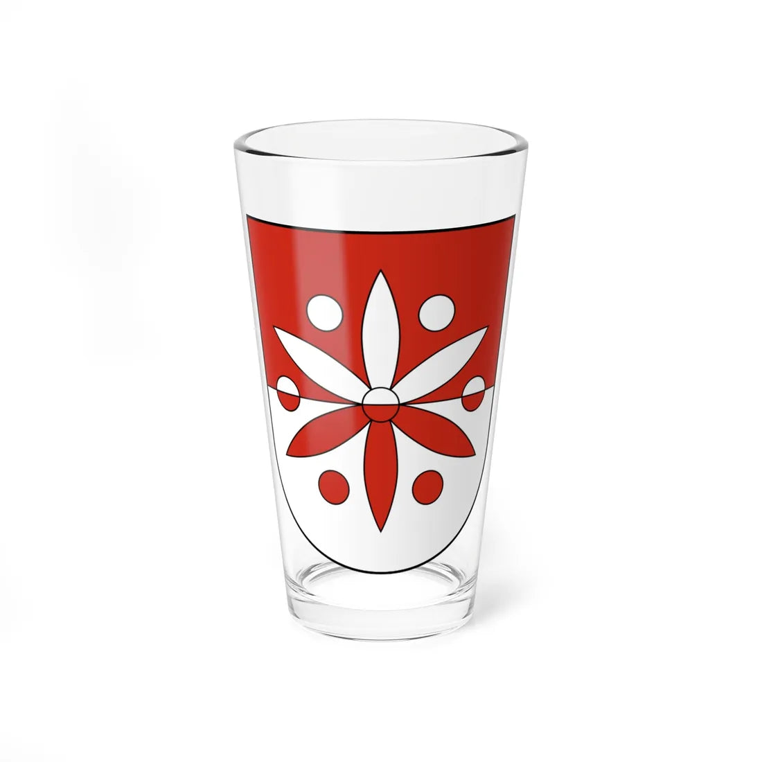 Unterramsern-blazon (Switzerland) (Coat of Arms) Pint Glass 16oz 16oz - Go Mug Yourself