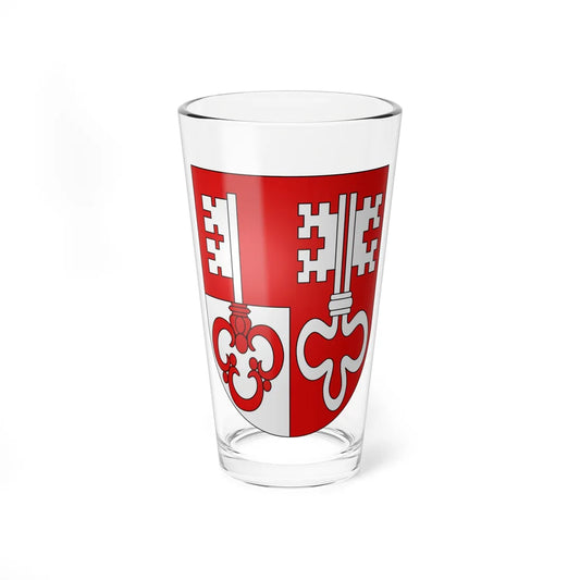 Unterwald-coat of arms (Switzerland) (Coat of Arms) Pint Glass 16oz 16oz - Go Mug Yourself