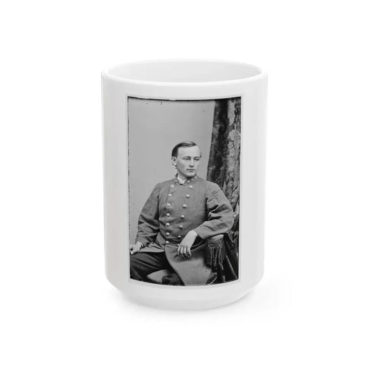 Untitled 001(3) (U.S. Civil War) White Coffee Mug 15oz - Go Mug Yourself