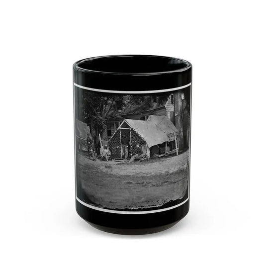 Untitled 001(5) (U.S. Civil War) Black Coffee Mug 15oz - Go Mug Yourself