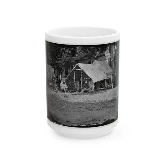 Untitled 001(5) (U.S. Civil War) White Coffee Mug 15oz - Go Mug Yourself