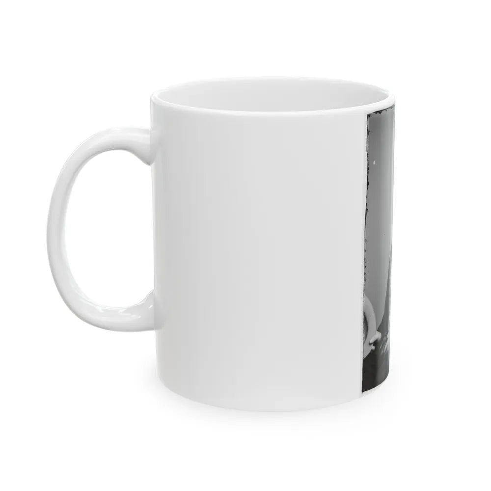 Untitled 001 (U.S. Civil War) White Coffee Mug-Go Mug Yourself