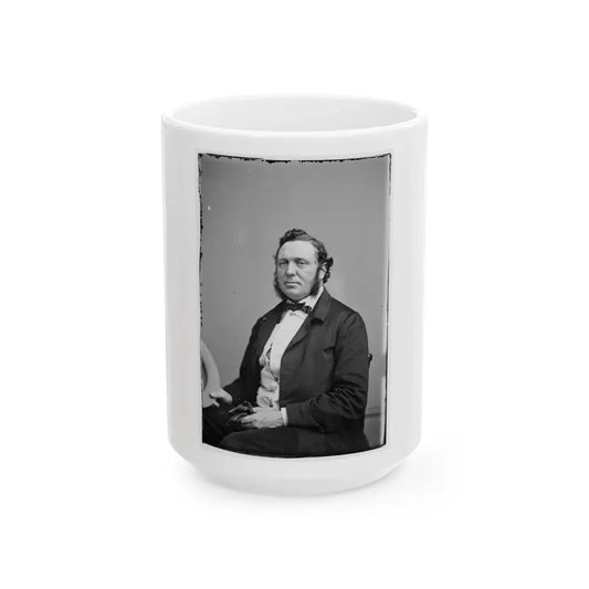 Untitled 001 (U.S. Civil War) White Coffee Mug 15oz - Go Mug Yourself