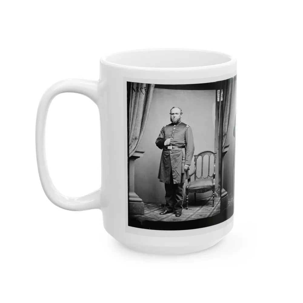 Untitled 001(2) (U.S. Civil War) White Coffee Mug-Go Mug Yourself