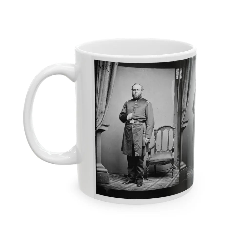 Untitled 001(2) (U.S. Civil War) White Coffee Mug-Go Mug Yourself