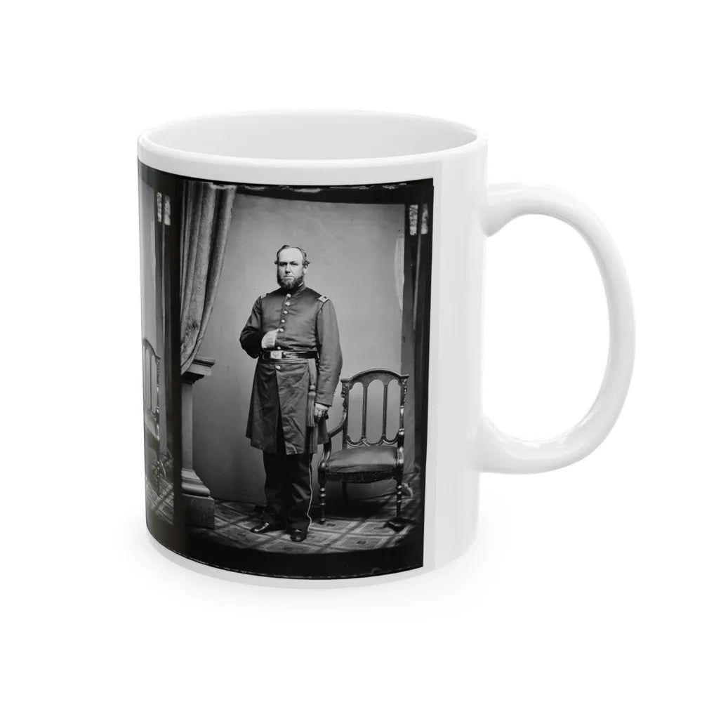 Untitled 001(2) (U.S. Civil War) White Coffee Mug-Go Mug Yourself