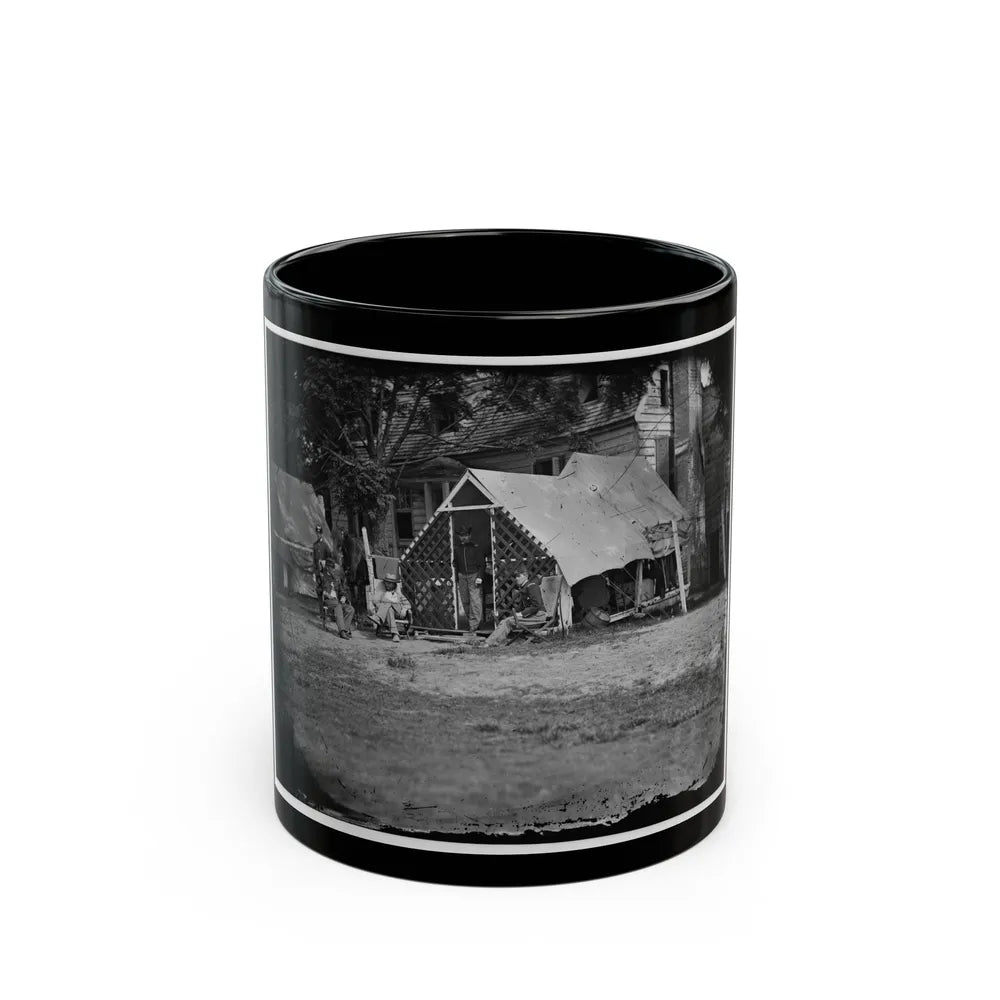 Untitled 001(5) (U.S. Civil War) Black Coffee Mug-11oz-Go Mug Yourself