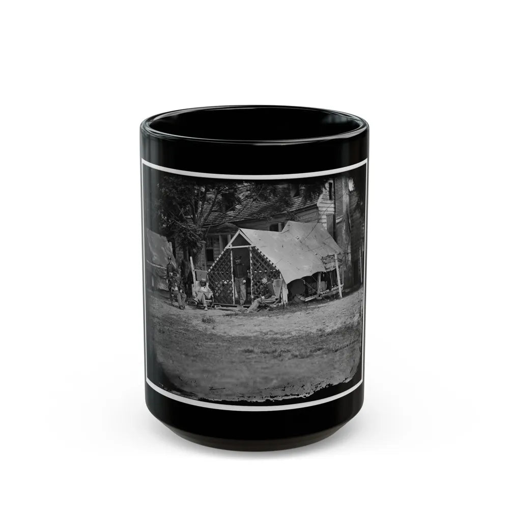 Untitled 001(5) (U.S. Civil War) Black Coffee Mug-15oz-Go Mug Yourself