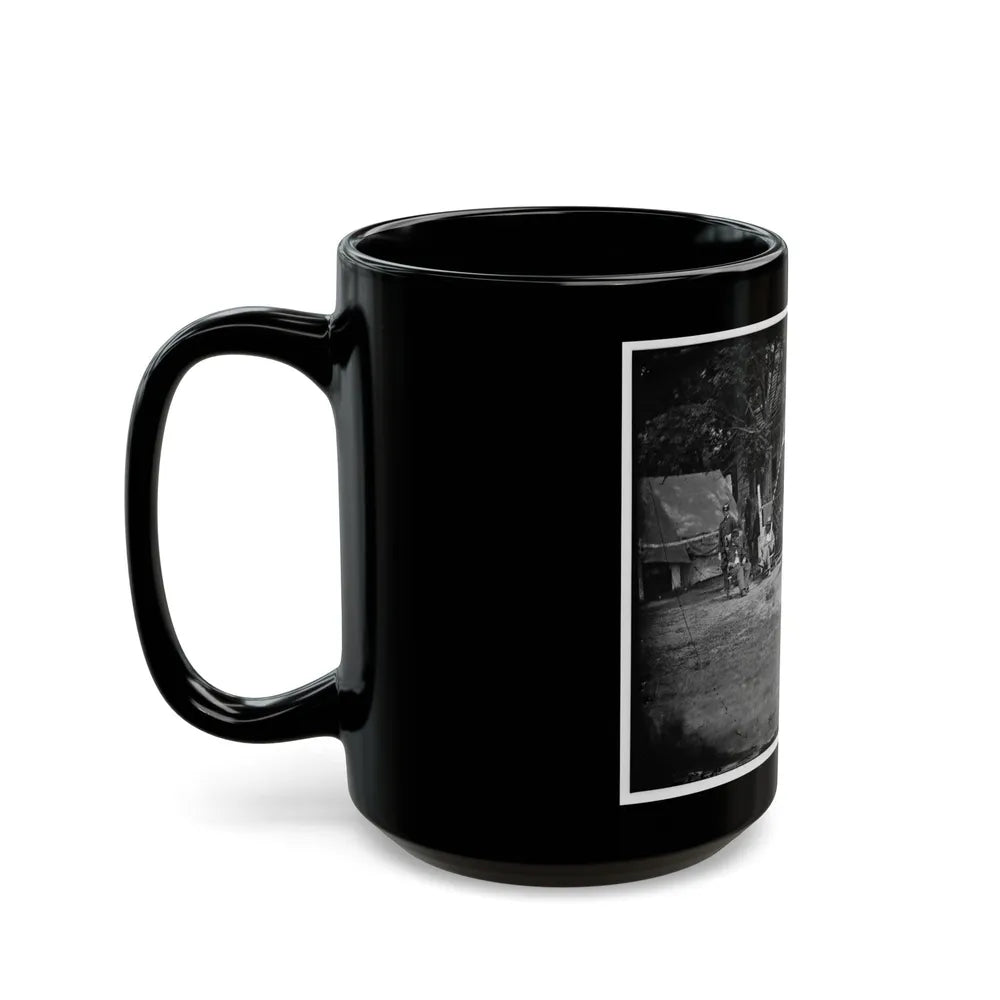 Untitled 001(5) (U.S. Civil War) Black Coffee Mug-Go Mug Yourself