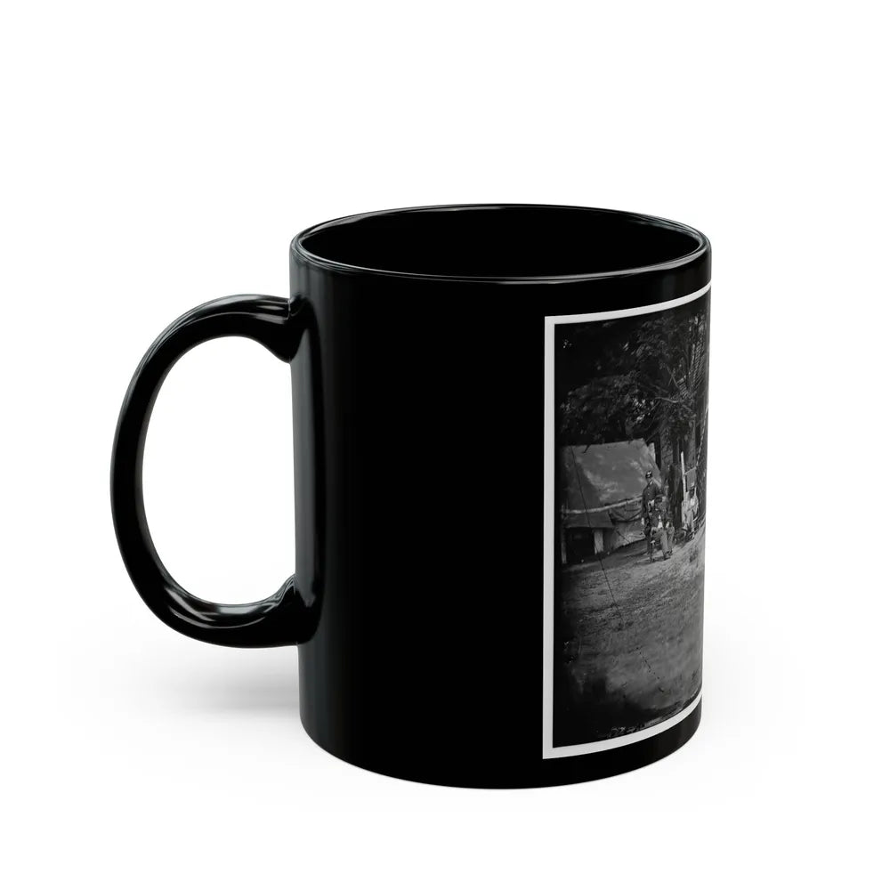 Untitled 001(5) (U.S. Civil War) Black Coffee Mug-Go Mug Yourself