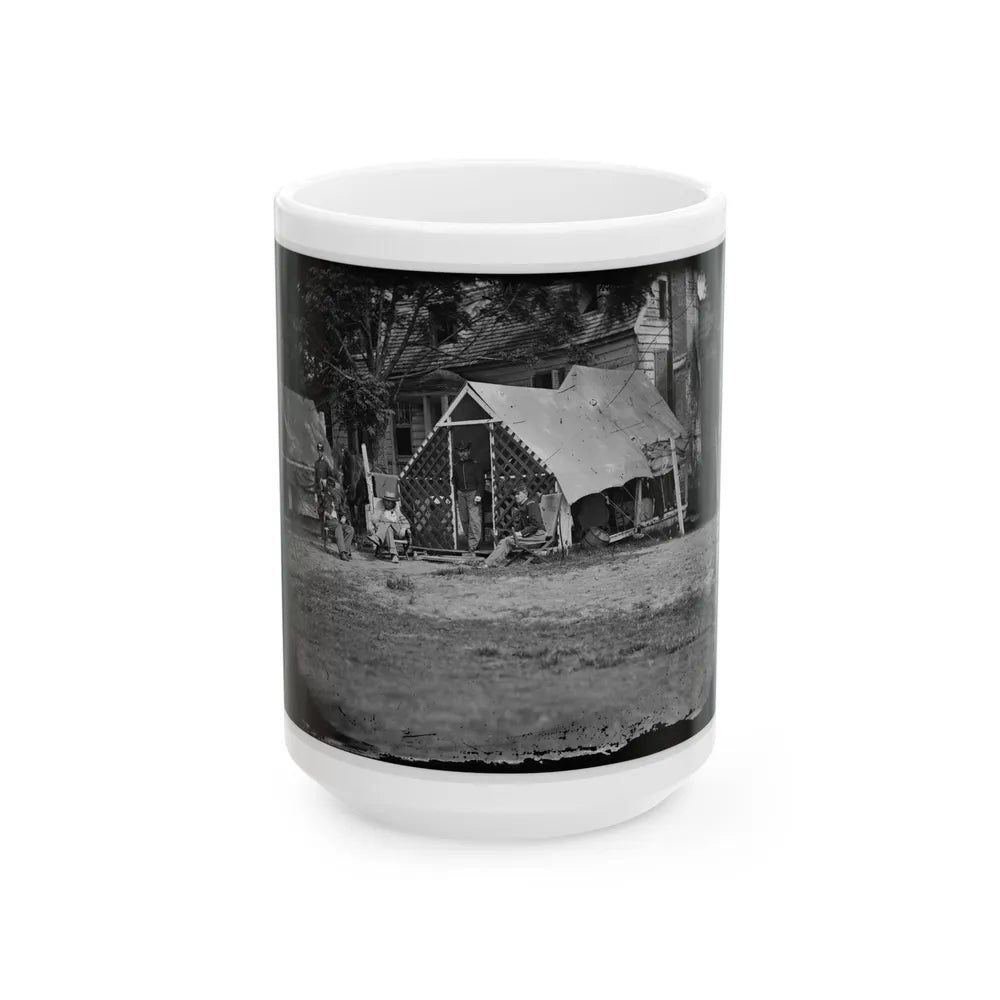 Untitled 001(5) (U.S. Civil War) White Coffee Mug-15oz-Go Mug Yourself