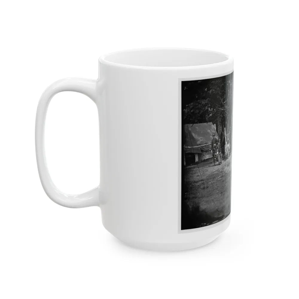 Untitled 001(5) (U.S. Civil War) White Coffee Mug-Go Mug Yourself