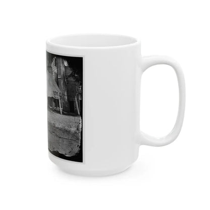 Untitled 001(5) (U.S. Civil War) White Coffee Mug-Go Mug Yourself