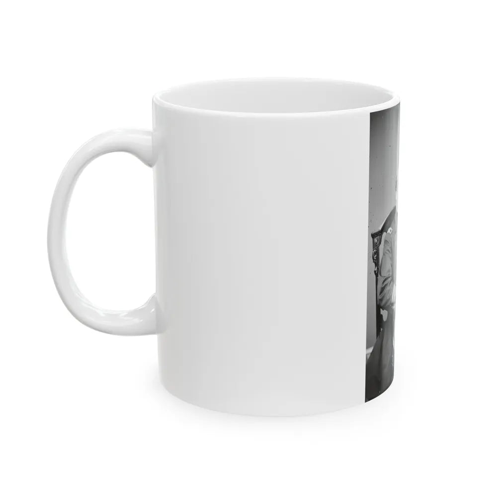 Untitled 002 (U.S. Civil War) White Coffee Mug-Go Mug Yourself