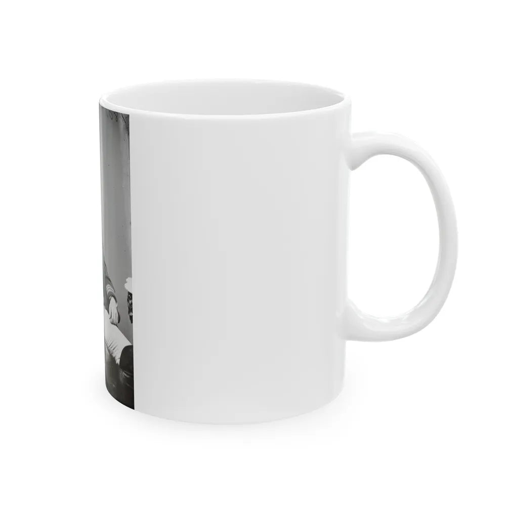 Untitled 002 (U.S. Civil War) White Coffee Mug-Go Mug Yourself