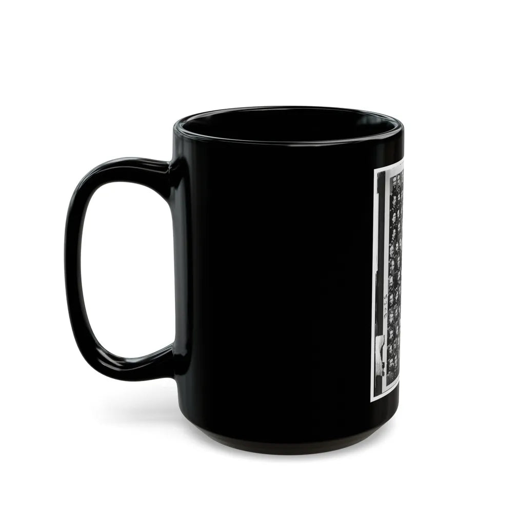 Untitled 003 (U.S. Civil War) Black Coffee Mug-Go Mug Yourself