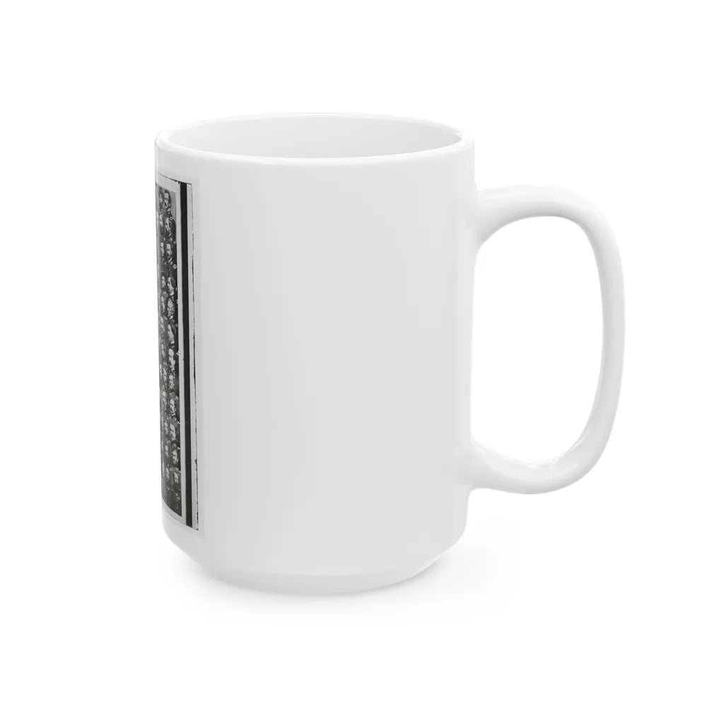 Untitled 003 (U.S. Civil War) White Coffee Mug-Go Mug Yourself