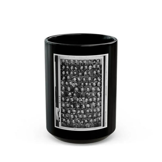 Untitled 003 (U.S. Civil War) Black Coffee Mug 15oz - Go Mug Yourself