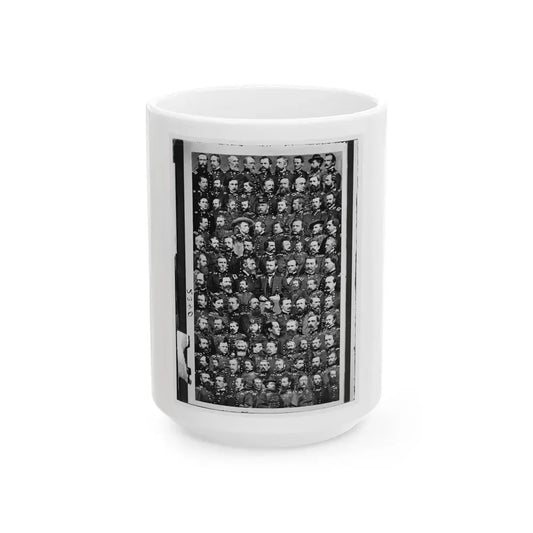 Untitled 003 (U.S. Civil War) White Coffee Mug 15oz - Go Mug Yourself