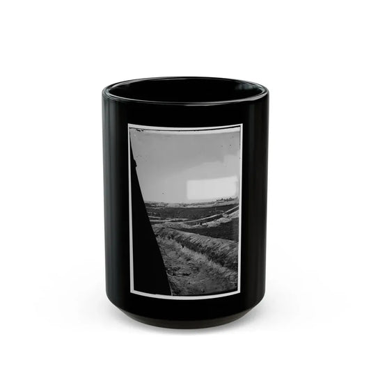 Untitled 004(2) (U.S. Civil War) Black Coffee Mug 15oz - Go Mug Yourself