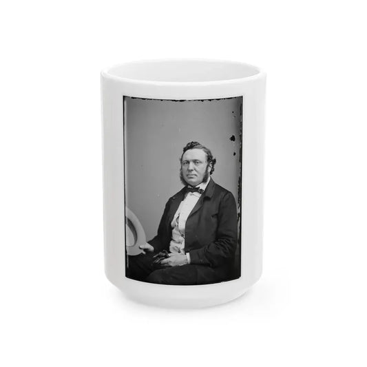 Untitled 006 (U.S. Civil War) White Coffee Mug 15oz - Go Mug Yourself