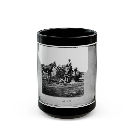 Untitled-4 (U.S. Civil War) Black Coffee Mug-15oz-Go Mug Yourself