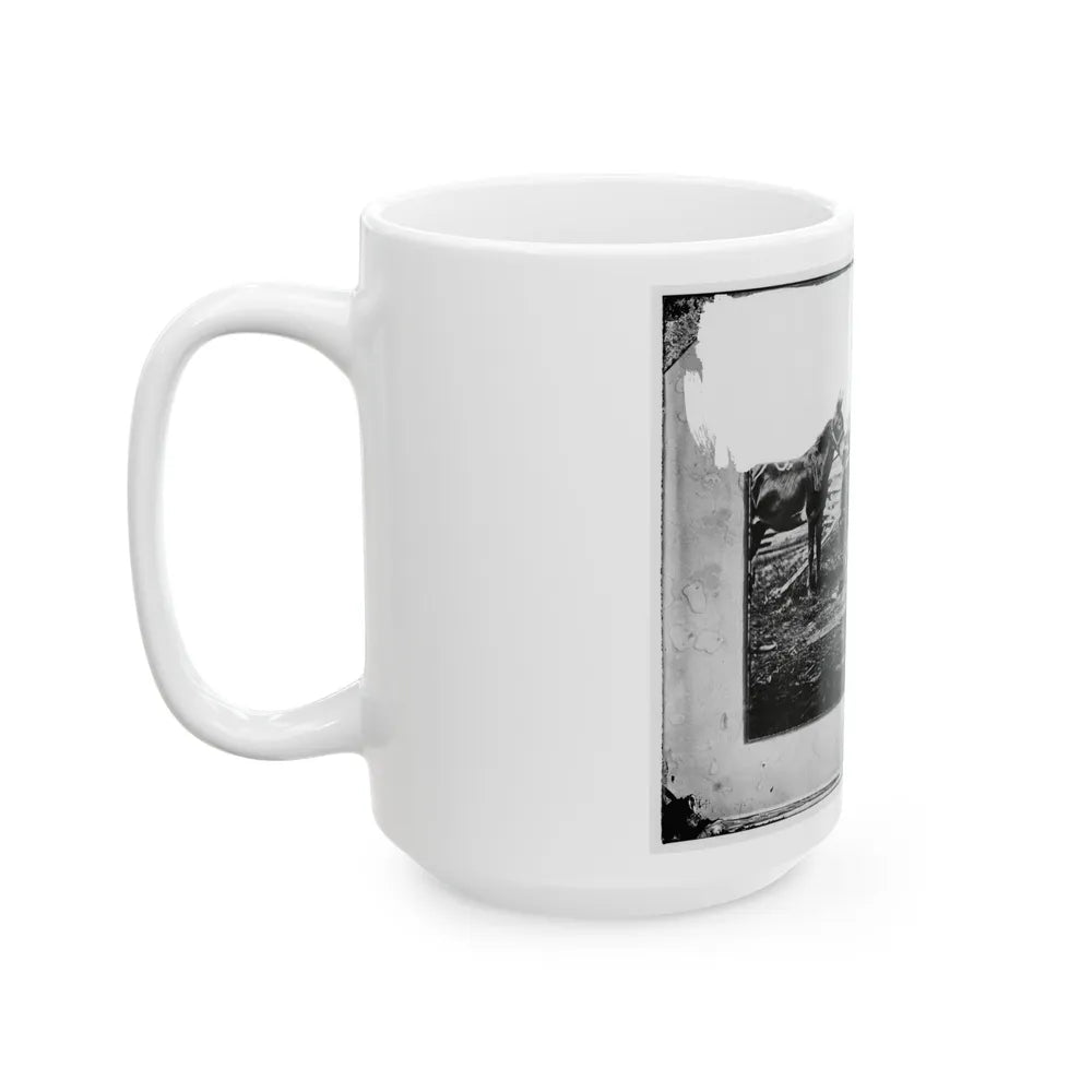 Untitled-4 (U.S. Civil War) White Coffee Mug-Go Mug Yourself