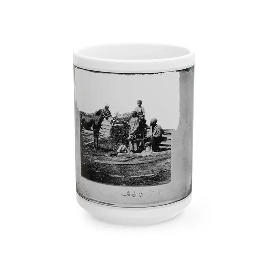 Untitled-4 (U.S. Civil War) White Coffee Mug 15oz - Go Mug Yourself