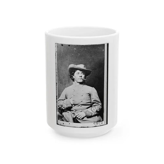 Untitled(9) (U.S. Civil War) White Coffee Mug 15oz - Go Mug Yourself