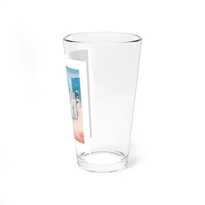 Untitled Avalon Nurse Romance Novel (Avalon Books, c. 1970s) - Pint Glass 16oz - Go Mug Yourself