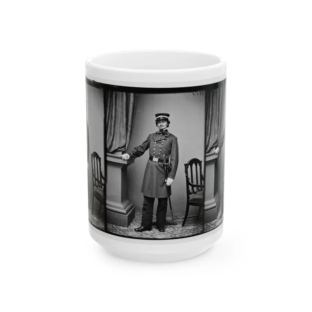 Untitled (U.S. Civil War) White Coffee Mug-15oz-Go Mug Yourself