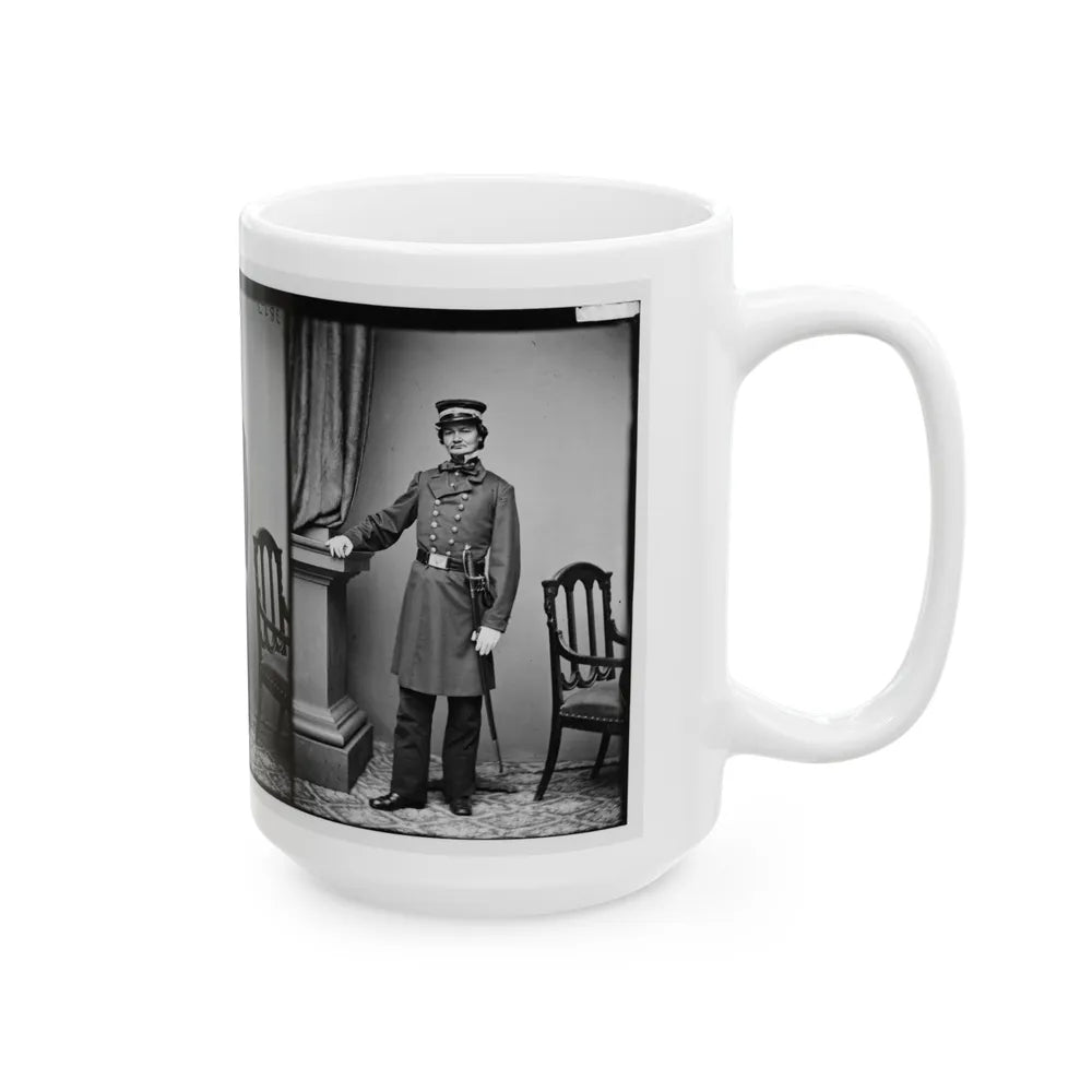 Untitled (U.S. Civil War) White Coffee Mug-Go Mug Yourself