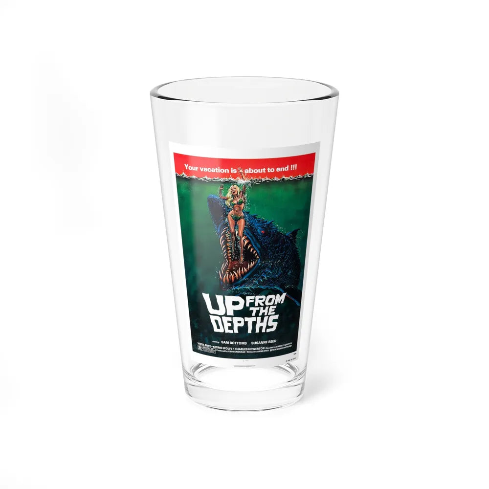 UP FROM THE DEPTHS 1979 Movie Poster - Pint Glass 16oz-16oz-Go Mug Yourself