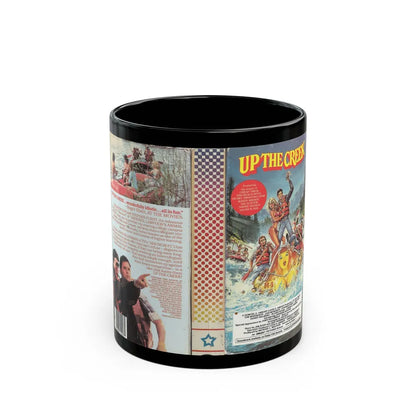 UP THE CREEK (VHS COVER) - Black Coffee Mug-11oz-Go Mug Yourself