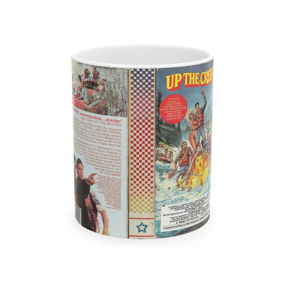 UP THE CREEK (VHS COVER) - White Coffee Mug-11oz-Go Mug Yourself