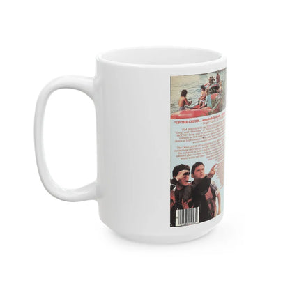 UP THE CREEK (VHS COVER) - White Coffee Mug-Go Mug Yourself