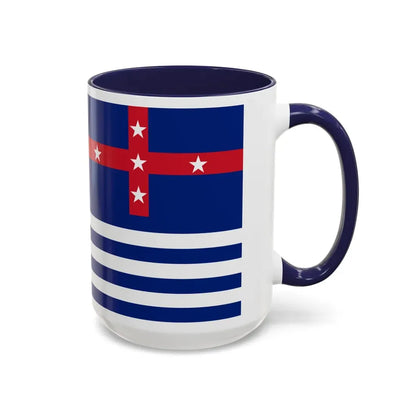 Upper Murray River Flag - Accent Coffee Mug - Go Mug Yourself