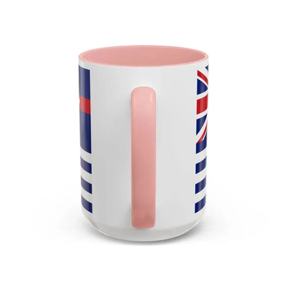 Upper Murray River Flag - Accent Coffee Mug - Go Mug Yourself