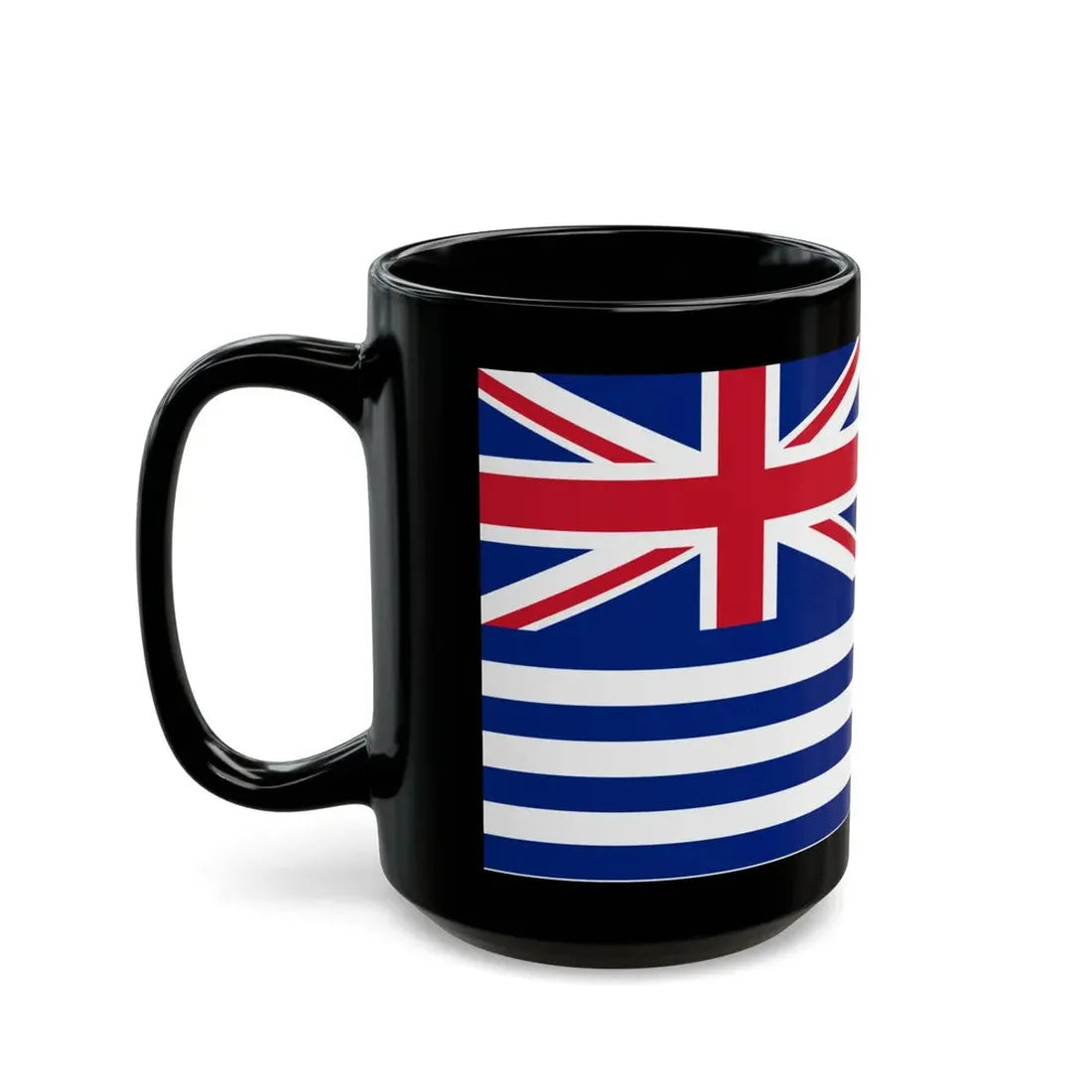 Upper Murray River Flag - Black Coffee Mug - Go Mug Yourself