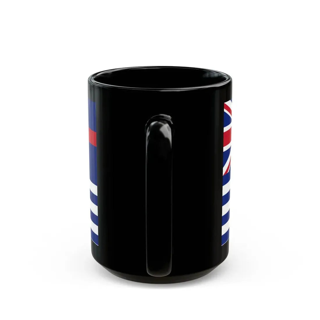 Upper Murray River Flag - Black Coffee Mug - Go Mug Yourself