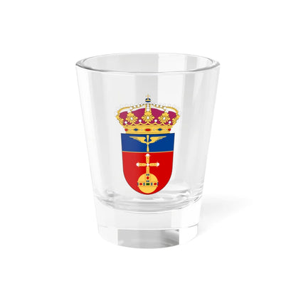 Upplands flygflottilj vapen (Sweden) (Coat of Arms) Shot Glass 1.5oz 1.5oz - Go Mug Yourself