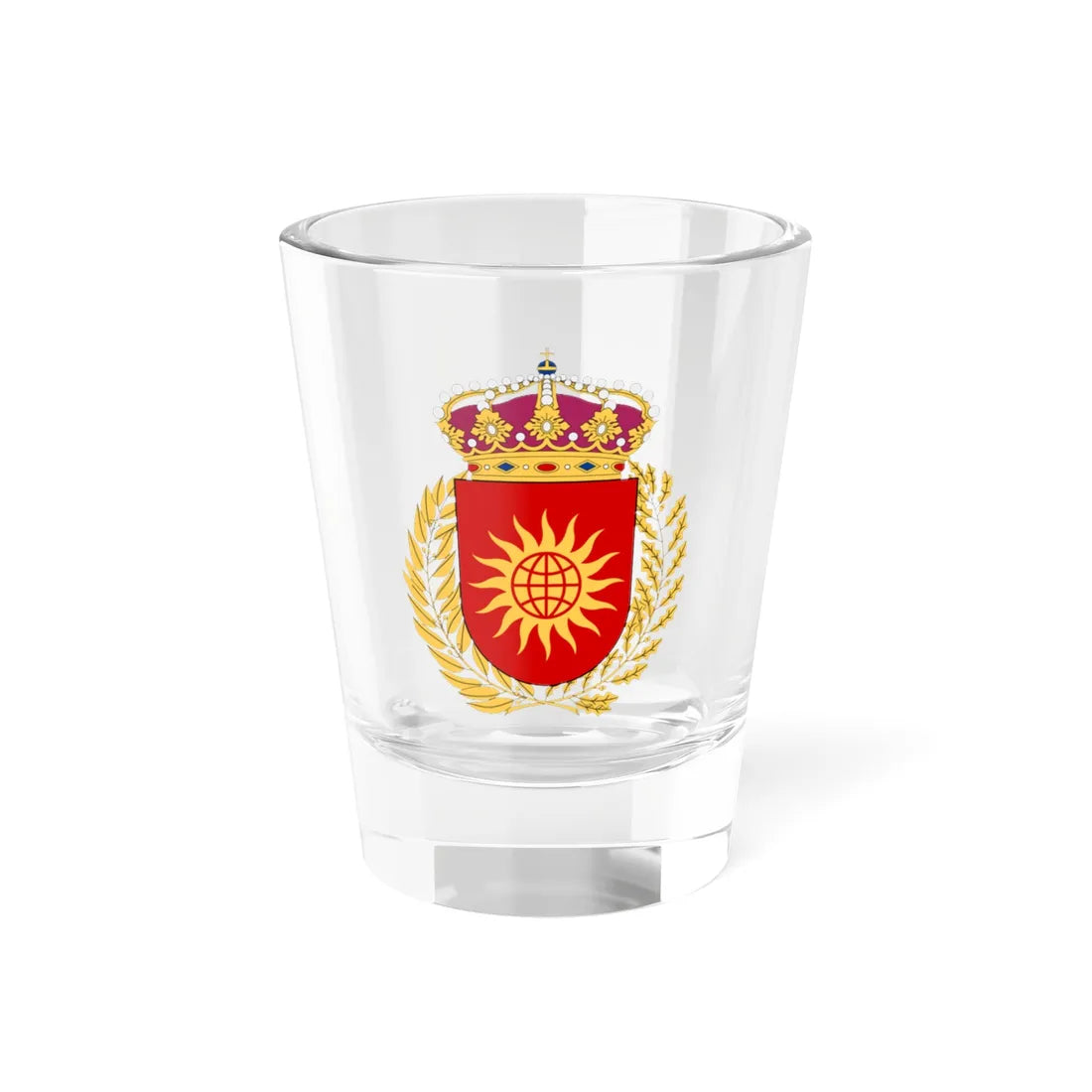 Uppsala universitet vapen (Sweden) (Coat of Arms) Shot Glass 1.5oz 1.5oz - Go Mug Yourself
